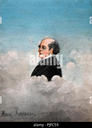 Henri Rousseau - Portrait du pere de lartiste - Portrait of the artist's father Stock Photo