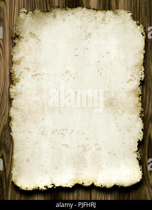 An image of a nice old parchment Stock Photo
