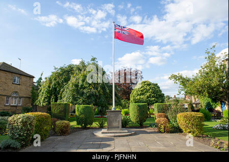 Bath Gardens in the centre of Bakewell, Peak District National Park, Derbyshire Stock Photo