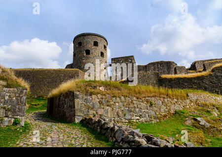 The Father's Hat Tower of Bohus Fortress, Sweden Stock Photo