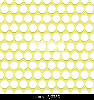 Seamless Abstract Vector Pattern With Octagons Stock Vector