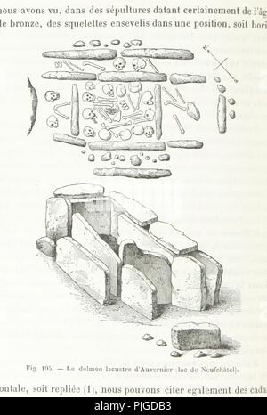 Image  from page 276 of 'Les premiers hommes et les temps préhistoriques . Avec 12 planches et 244 figures dans le texte' . Stock Photo