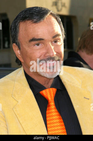 Hollywood, CA, USA. 29th July, 2005. 06 September 2018 - Burt Reynolds, ''Smokey and the Bandit'' star, dead at 82. File Photo: 28 July 2005 - Hollywood, CA - Burt Reynolds. The Los Angeles premiere of The Dukes of Hazzard held at Grauman's Chinese Theatre. Photo Credit: Jacqui Wong/AdMedia Credit: Jacqui Wong/AdMedia/ZUMA Wire/Alamy Live News Stock Photo
