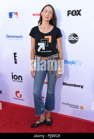 Santa Monica, CA, USA. 7th Sep, 2018. 07 September 2018 - Santa Monica, California - Bree Turner. 2018 Stand Up to Cancer held at The Barker Hangar. Photo Credit: Birdie Thompson/AdMedia Credit: Birdie Thompson/AdMedia/ZUMA Wire/Alamy Live News Stock Photo