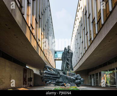 Banska Bystrica (Neusohl), museum at the Memorial of the Slovak National Uprising in Slovakia, Stock Photo