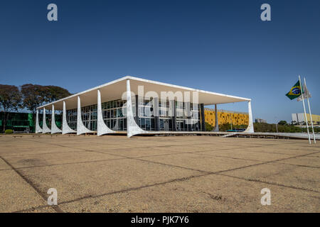 Brazil Supreme Court (Supremo Tribunal Federal - STF) - Brasilia, Distrito Federal, Brazil Stock Photo