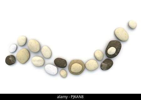 An image of a nice stones wave Stock Photo
