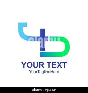 4D logo isolated on white background. Vector illustration Stock Vector