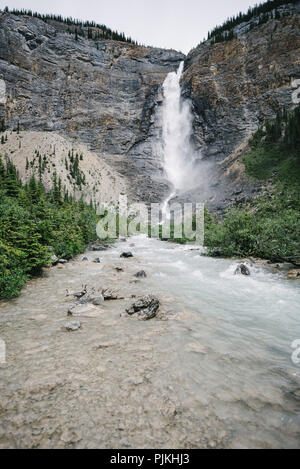Takakkaw Falls, Yoho National Park, Canada Stock Photo
