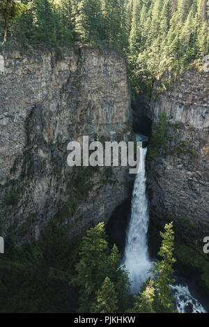 Spahats Falls, Wells Gray Provincial Park, Canada Stock Photo