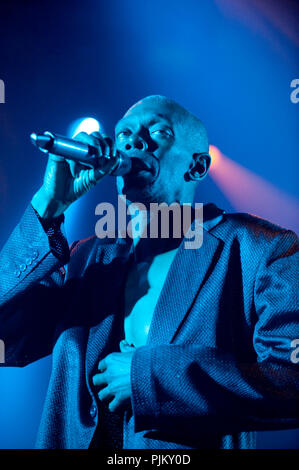 British electronic music band Faithless in concert at Tour & Taxis, Brussels (Belgium, 26/03/2011) Stock Photo