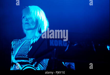 British electronic music band Faithless in concert at Tour & Taxis, Brussels (Belgium, 26/03/2011) Stock Photo