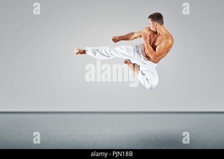 An image of a martial arts master Stock Photo