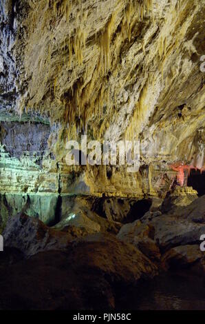 Ali Sadr Caves, Hamedan, Iran Stock Photo