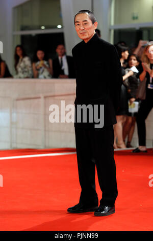 VENICE - September 6: Zhang Yimou on September 6, 2018 in Venice, Italy ...