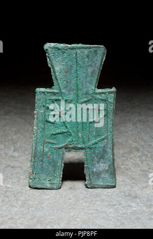 Ancient Chinese Spade Money Stock Photo