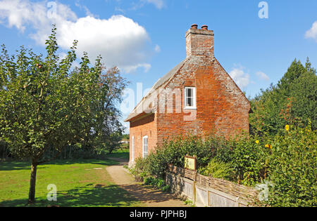 A view of Toad Hole Cottage on the Norfolk Broads at How Hill, Ludham ...