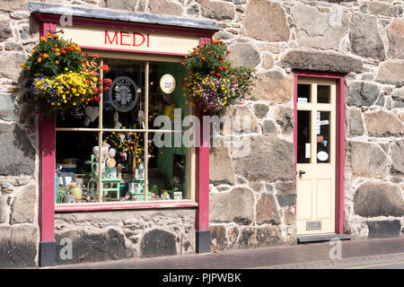 Shop on Bridge Street Dolgellau Gwynedd Wales Stock Photo