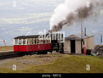 Views from Snowdon Stock Photo