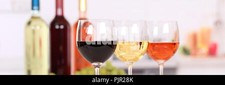 Wine white red rose banner copyspace copy space Stock Photo