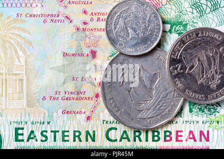 East caribbean coin hi-res stock photography and images - Alamy