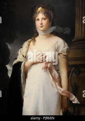 Queen Louise of Prussia (1776-1810). Portrait by Gustav