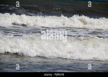 photo for Qazvin Sea   Ramsar city in Islamic Republic of Iran, which show the sea  and many waves of water. Stock Photo