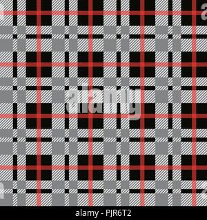 Template of checkered seamless background, plaid fabric, vector background eps a0 Stock Vector