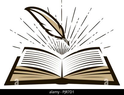 Registration, register logo or label. Diary, note icon. Vector illustration Stock Vector