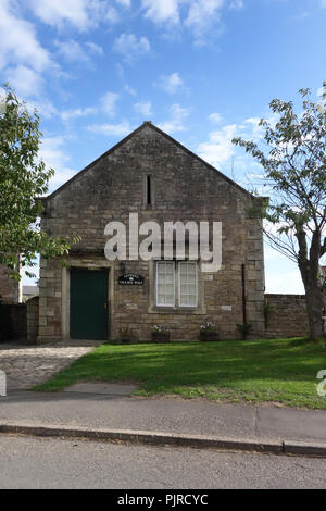 Pretty Letwell Village Hall, South Yorkshire Stock Photo