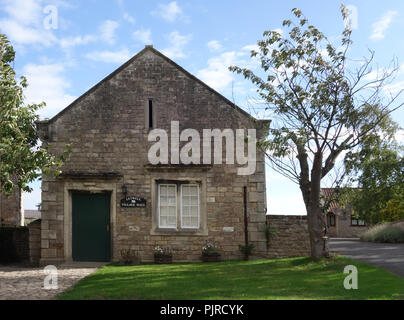 Pretty Letwell Village Hall, South Yorkshire Stock Photo