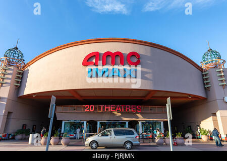 AMC Mercado 20 & IMAX Theatre, sign on front, Mission College Boulevard