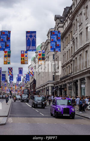 Regent Street, London England United Kingdom UK Stock Photo