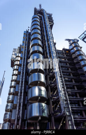 Lloyd's bank building in London, England United Kingdom UK Stock Photo