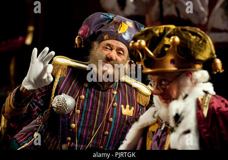 The recording of the new Kabouter Plop movie 'Plop Wordt Kabouterkoning' with special guests Luc Steeno, Willy Sommers and Rob De Nijs (Belgium, 10/11 Stock Photo