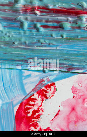 Detail of the Painting as a Background. Stock Photo