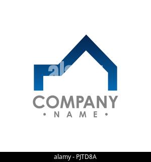 Realty logo design vector concept and idea. Stock Vector