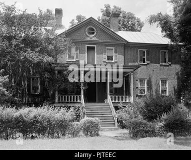 Bellair Plantation, New Bern (Craven County, North Carolina). Stock Photo