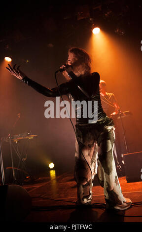 Concert of the Belgian indiepopband SX in the Melkweg (Amsterdam, 19/05/2016) Stock Photo