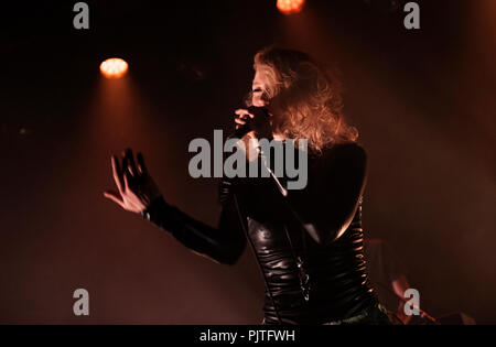 Concert of the Belgian indiepopband SX in the Melkweg (Amsterdam, 19/05/2016) Stock Photo