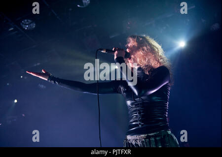 Concert of the Belgian indiepopband SX in the Melkweg (Amsterdam, 19/05/2016) Stock Photo