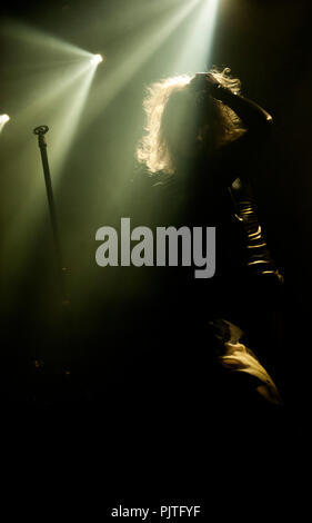 Concert of the Belgian indiepopband SX in the Melkweg (Amsterdam, 19/05/2016) Stock Photo