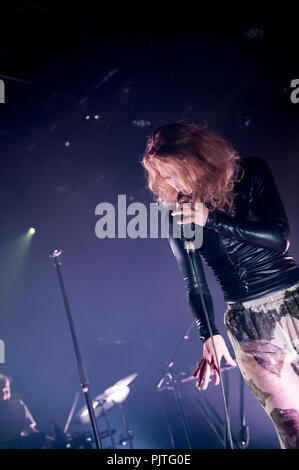 Concert of the Belgian indiepopband SX in the Melkweg (Amsterdam, 19/05/2016) Stock Photo