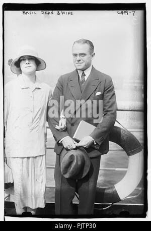 Basil Dean & wife Stock Photo - Alamy