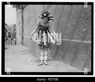 Bathing beach parade, July 26, 1919 Stock Photo