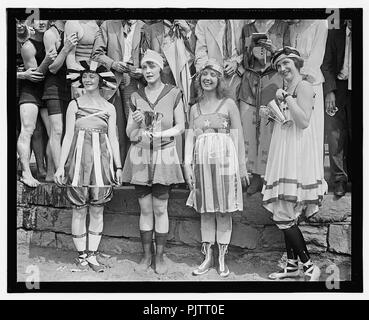 Bathing beach parade, July 26, 1919 Stock Photo