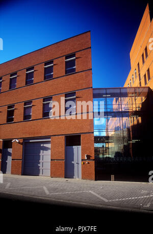 The Provinciehuis Limburg; headquarters of the Province of Limburg; in the Geraetsstraat in Hasselt (Belgium; 09/02/2008) Stock Photo