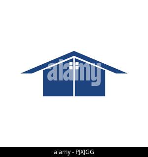 Realty logo design vector concept and idea. Real Estate vector logo design template. House abstract icon Stock Vector