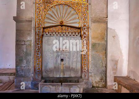 The fountain of tears in Bakhchisaray Palace, Crimea Stock Photo