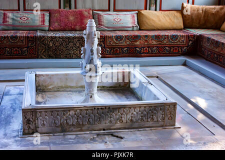 The fountain of tears in Bakhchisaray Palace, Crimea Stock Photo